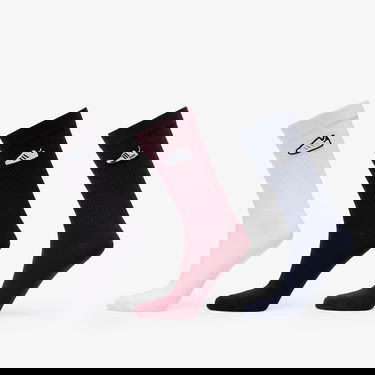 Ponožky adidas Originals Crew Socks 3-Pack Maroon/ White/ Shadow Navy Rôznofarebný | IT1526, 0