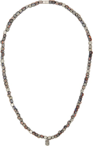 Náhrdelník Paul Smith Paul Smith Stripe Bead Necklace with Pendant Rôznofarebný | M1A-NECK-PSTRIP-92, 0