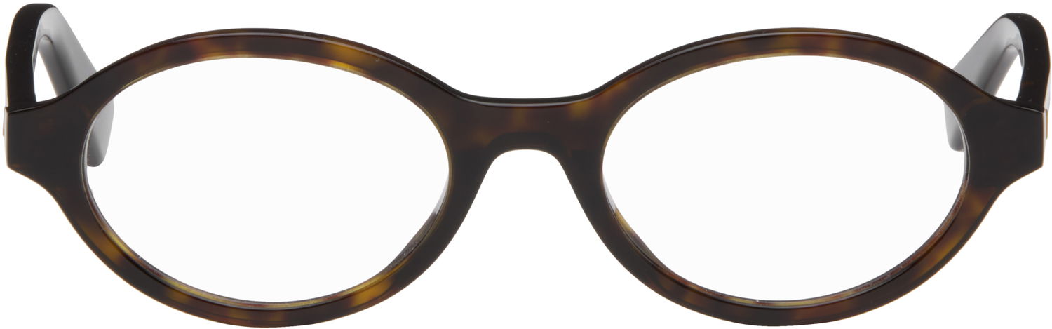 Slnečné okuliare Bottega Veneta Bottega Veneta Triangle Stud Logo Round Glasses Hnedá | BV1367O-002, 0