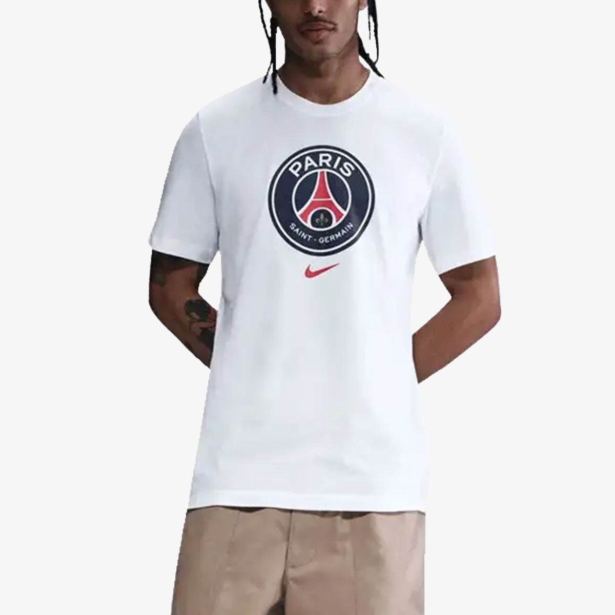 Tričko Nike PSG Crest T-Shirt Biela | HQ8328-100, 1