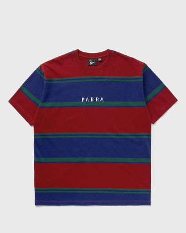 Tričko By Parra Striped T-Shirt Červená | 53320, 0