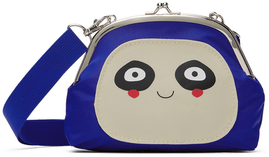 Peňaženka Charles Jeffrey Loverboy Charles Jeffrey LOVERBOY Blim Kiss-Lock Crossbody Bag Modrá | CJLSS23CBPEX, 0