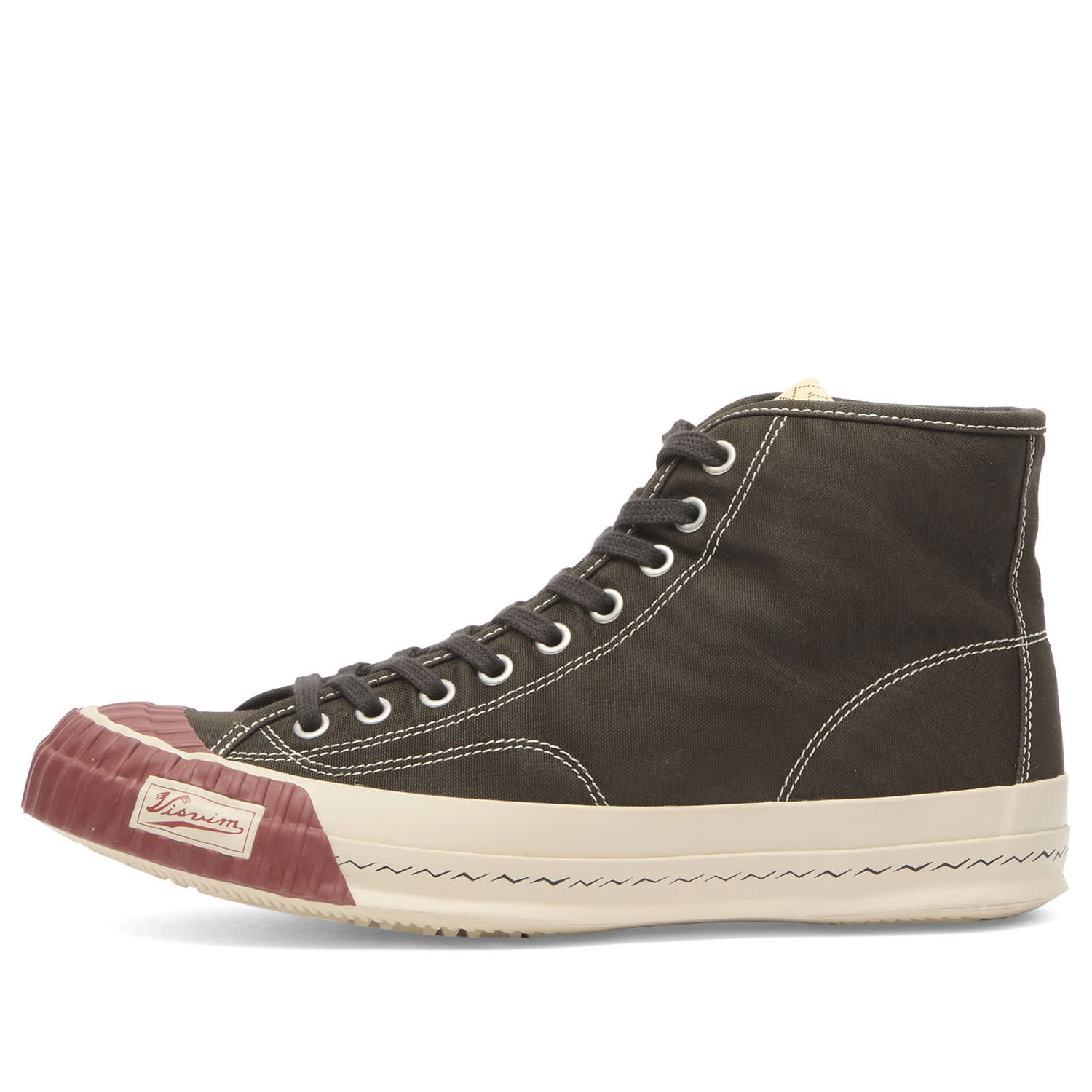 Tenisky a topánky visvim Skagway Hi Alta Zelené | 125201001003-BLK, 0