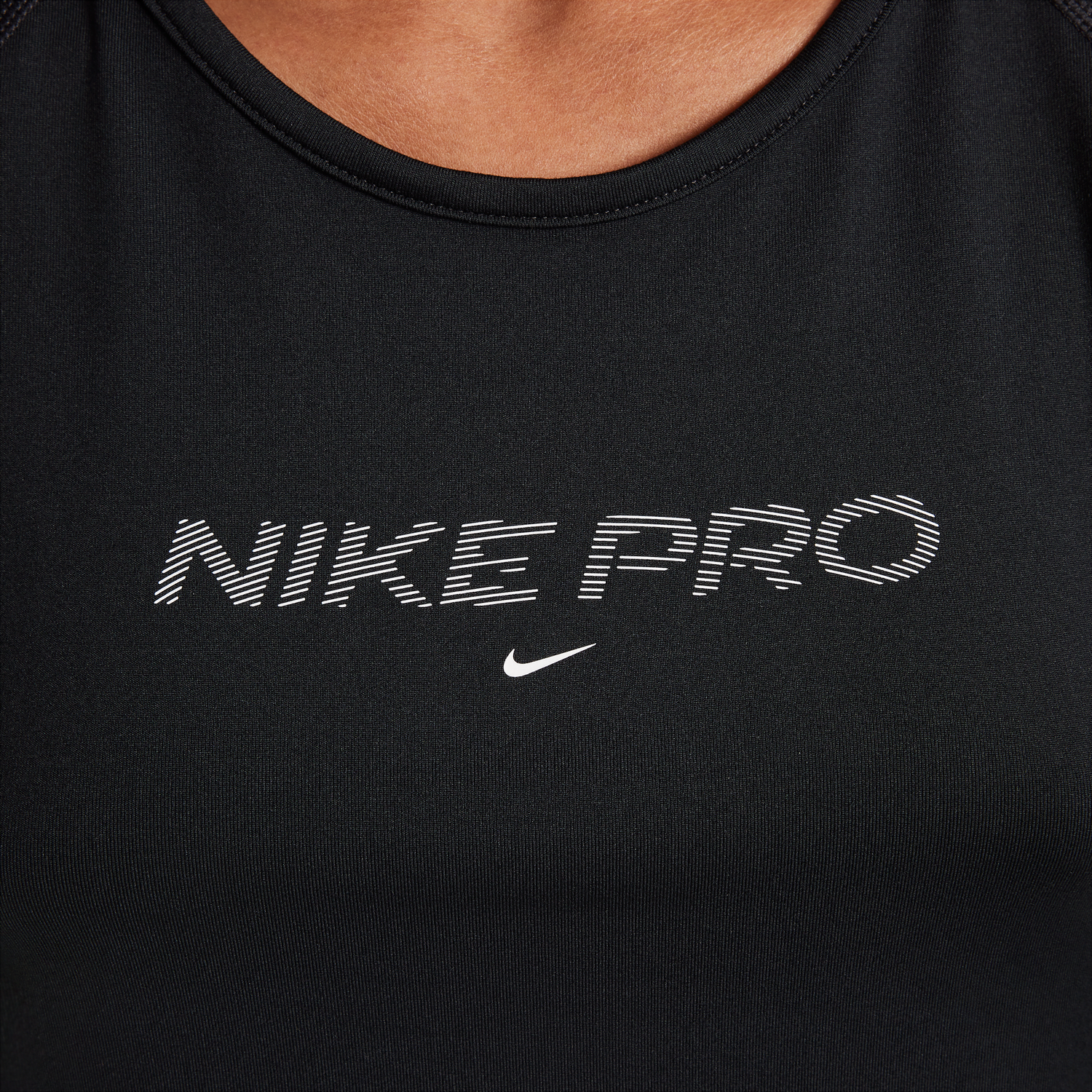 Tielko Nike Pro Dri-FIT Crop Tank Top Čierna | HJ2853-010, 1