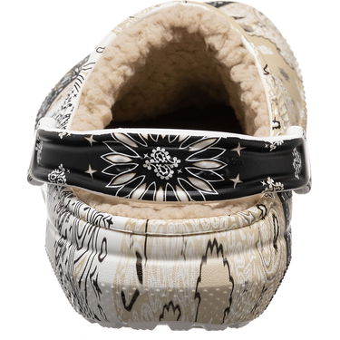 Tenisky a topánky Crocs Classic Lined Bandana Clog Béžová | 208061-2ZM, 1