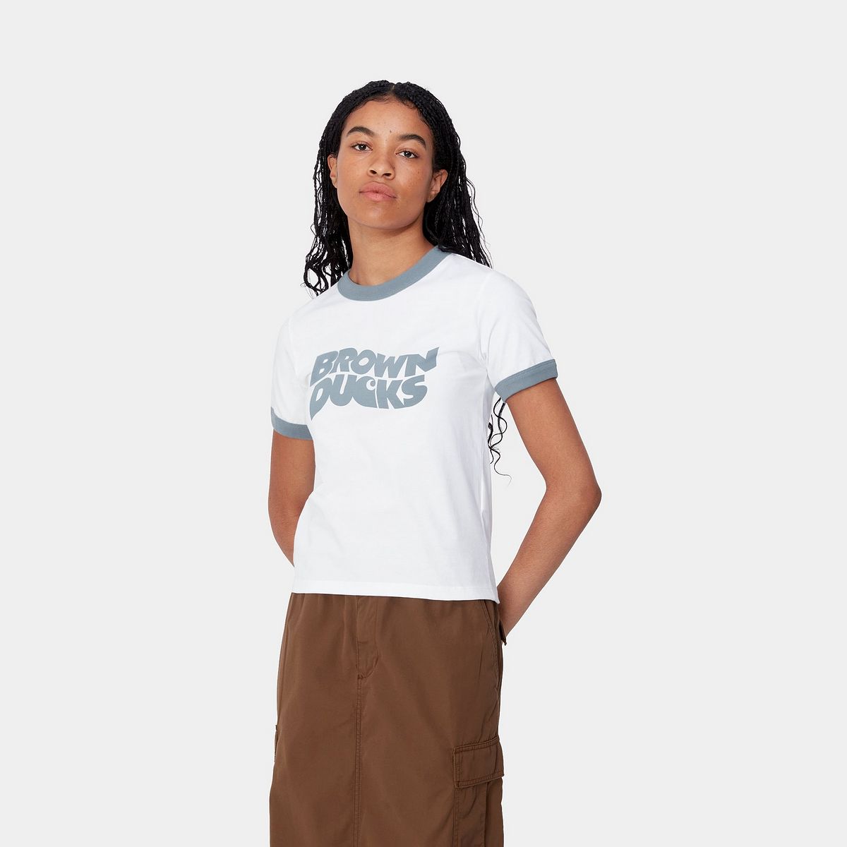 Tričko Carhartt WIP Short Sleeve Graphic Ringer T-Shirt Biela | I034008_9, 0