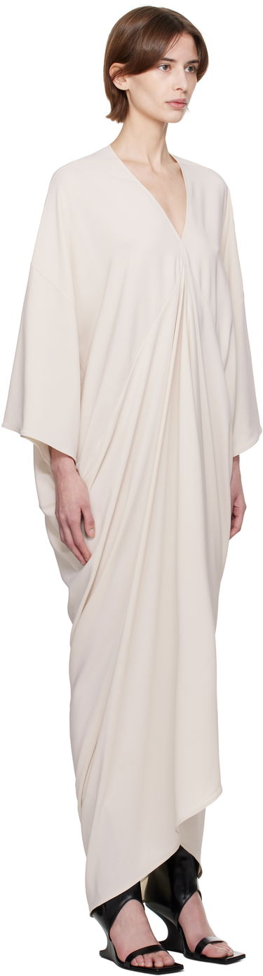 Šaty Rick Owens Rick Owens Tommykite Maxi Dress Hnedá | RP01E7507 CC, 4