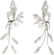 Dries Van Noten Graphic Drop Earrings