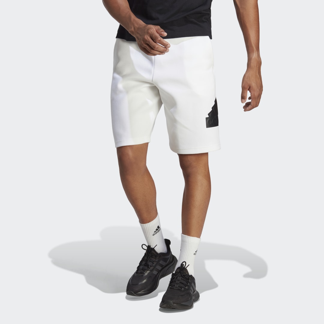 Šortky adidas Performance Future Icons Badge of Sport Shorts Biela | IC3738, 0