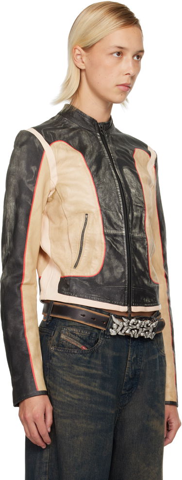 Bunda Diesel L-Oonie Leather Jacket Rôznofarebný | A19382 0DEBV, 1