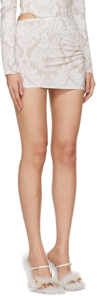 Sukňa Miaou Miaou Chloe Miniskirt Béžová | 4056TJBBAT, 1