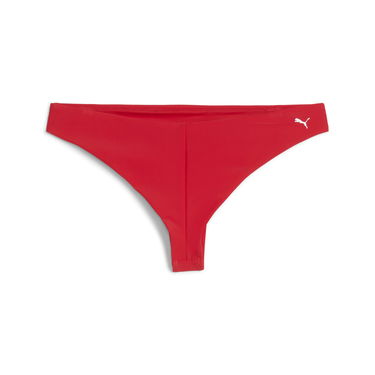 Plavky Puma PUMA Women's Brazilian Bikini Bottoms Červená | 938349_02, 4