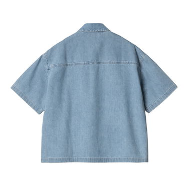 Košeľa Carhartt WIP Short Sleeve Lovilia Shirt Modrá | I034558_8, 1