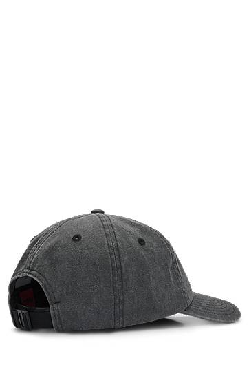Šiltovka BOSS Hugo 6-Panel Cotton Twill Cap with Embroidered Logo Čierna | 50533423, 1