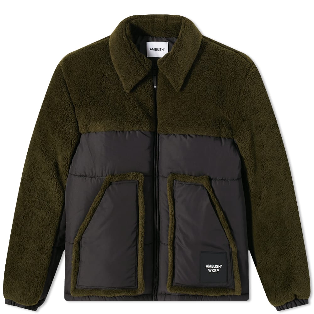 Bunda Ambush Teddy Padded Jacket Čierna | BMEA034F22FAB0015610, 0
