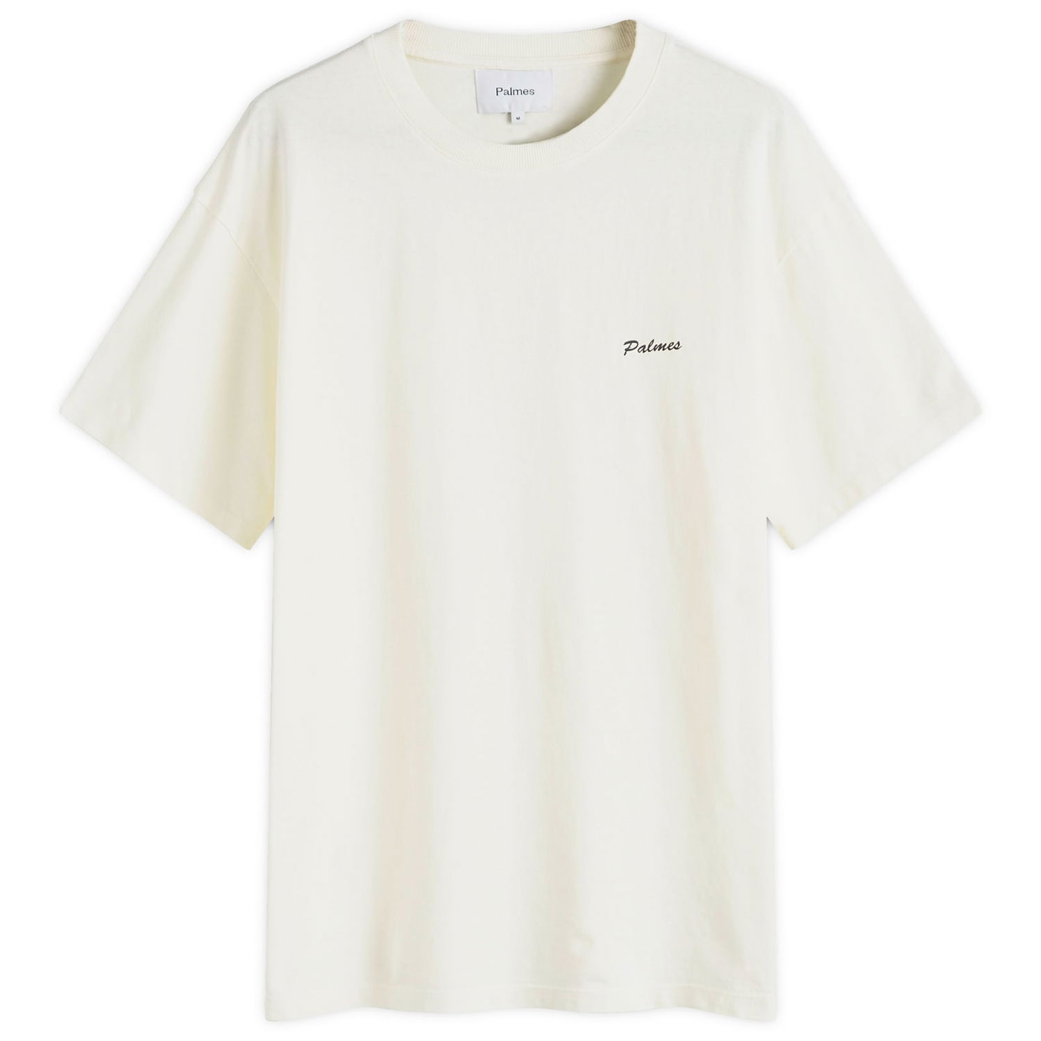 Tričko Palmes Dyed Chest Logo T-Shirt Biela | P10-0026-036, 0