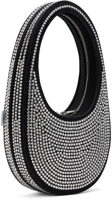 Kabelka Coperni Crystal Embellished Mini Swipe Bag Čierna | COPBA01BIS455, 2