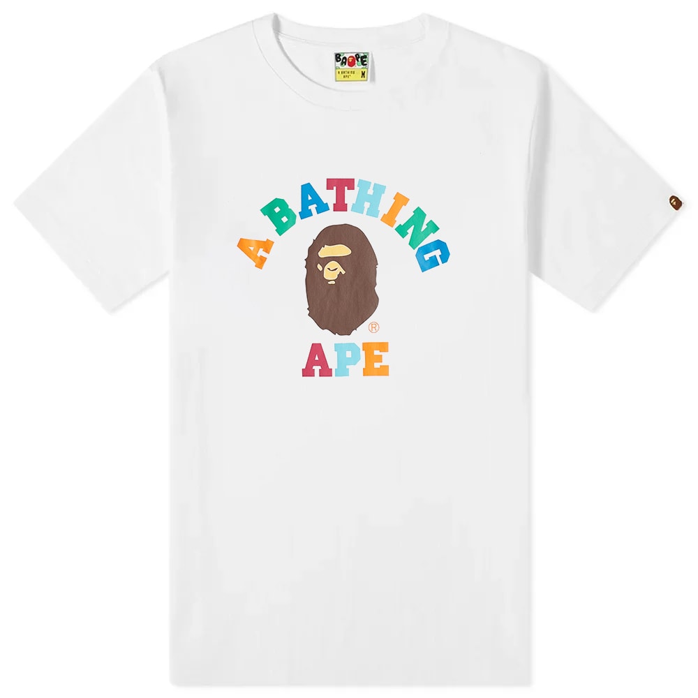 A Bathing Ape Colors College Tee