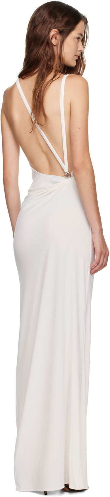 Šaty Coperni Coperni Maxi Dress Biela | COPR205F5022, 2