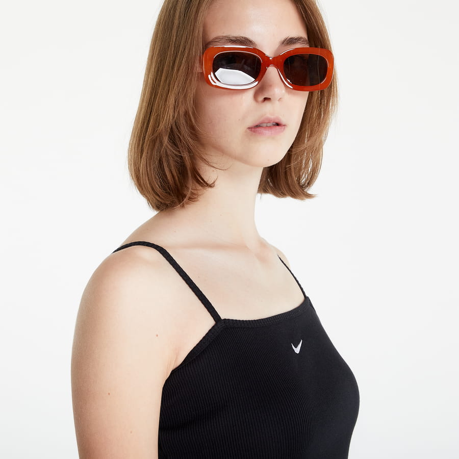 Tielko Nike Ribbed Cropp Top W Čierna | DM6737-010, 0