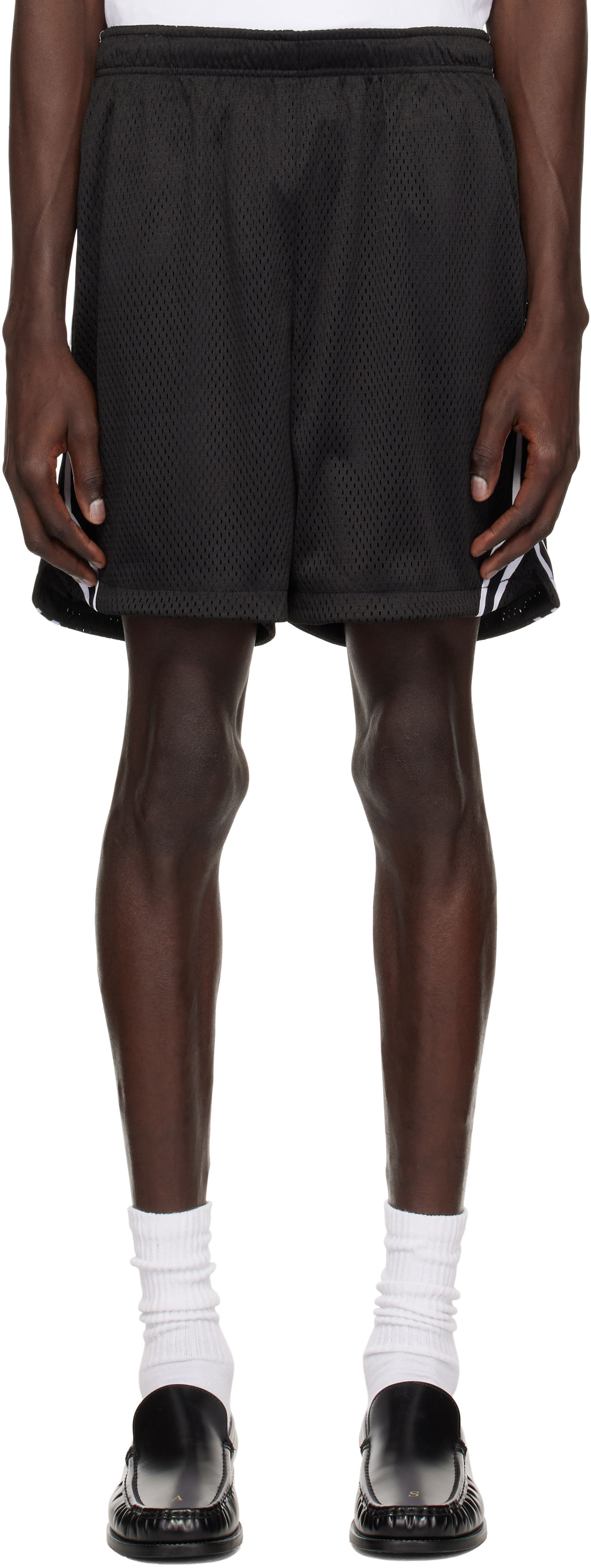 Šortky John Elliott John Elliott Rivalry Mesh Shorts Čierna | C67M6810A, 0