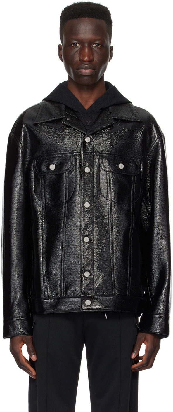 Bunda Courrèges Courrèges Cocoon Jacket Čierna | 124CBL161VY0014, 0
