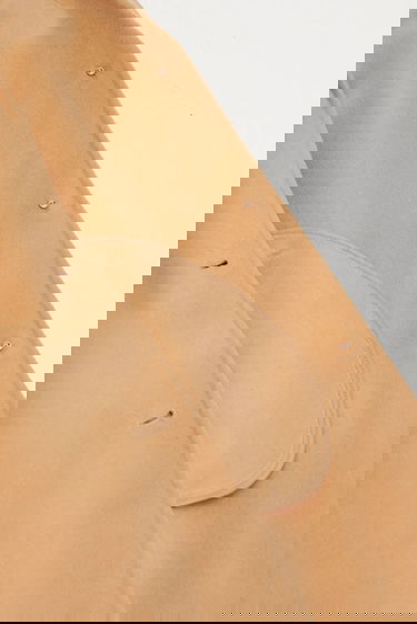 Kabáty MAISON KITSUNÉ Maison Kitsuné Doubleface Coat Béžová | PW02211WQ4067, 4