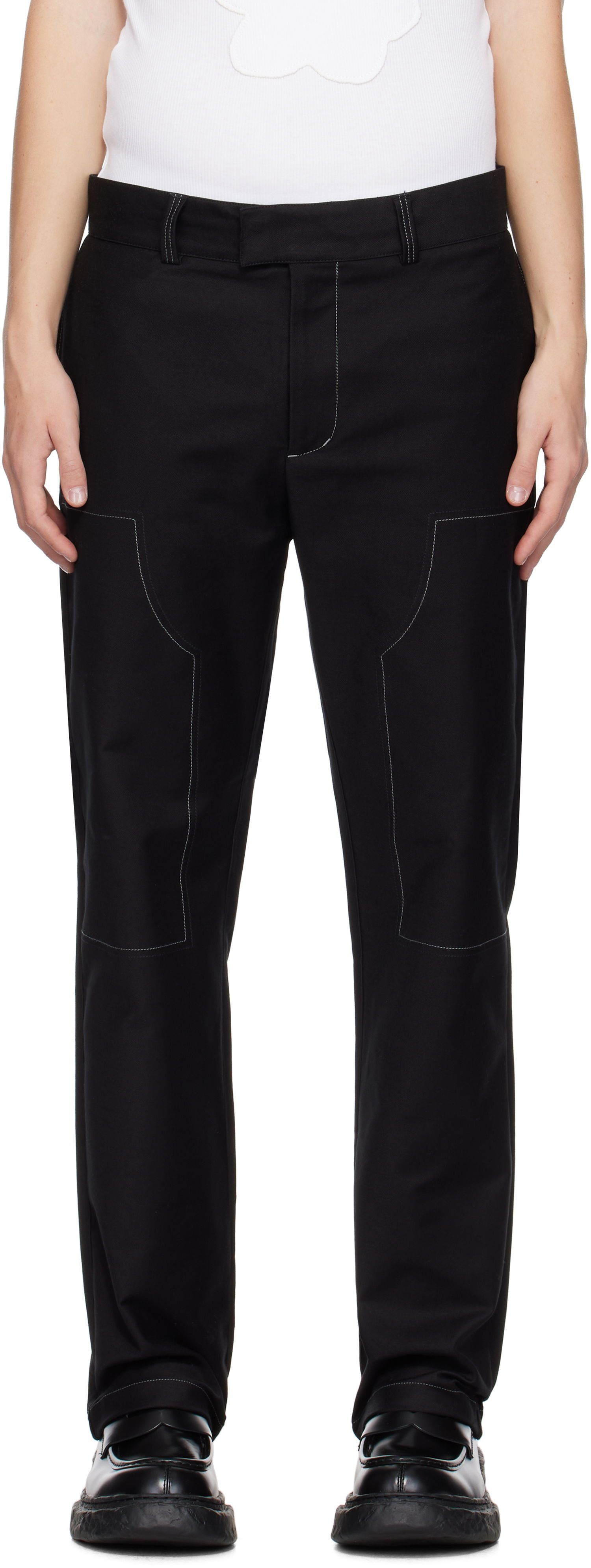 Nohavice Soulland Emery Trousers Čierna | 42032-1281, 0