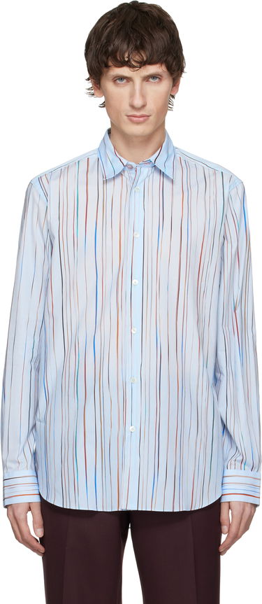 Košeľa Paul Smith Signature Pinstripe Cotton Shirt Rôznofarebný | M1R-901U-T02733-40, 0