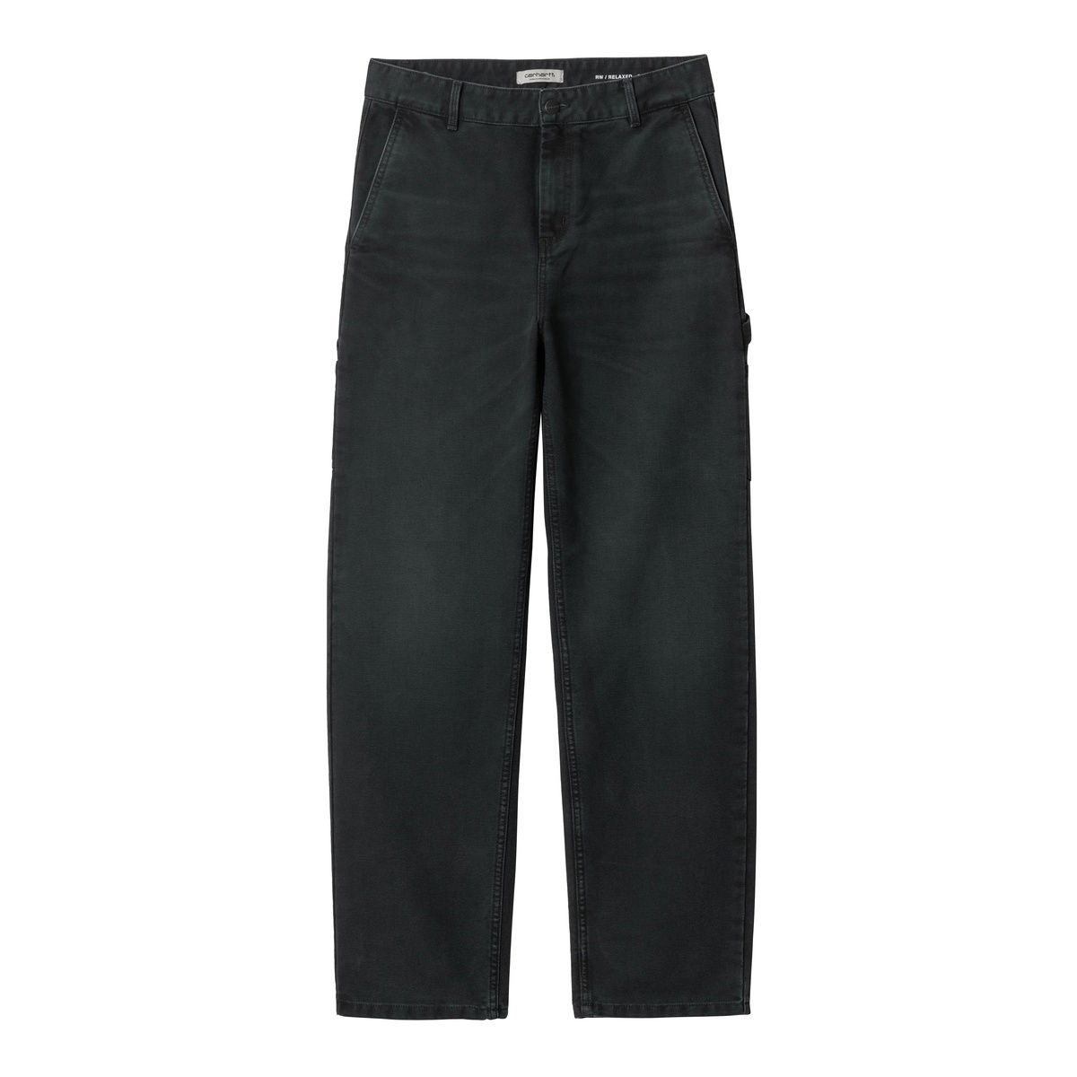Cargo nohavice Carhartt WIP Straight Fit Canvas Pants Čierna | I034323_4, 1