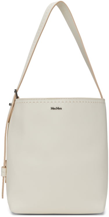 Tote bag Max Mara Max Mara Archetipo Small Leather Tote Biela | 2414511061600, 0
