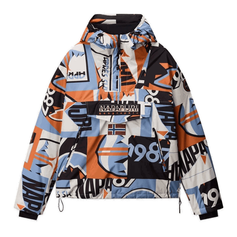 Bunda Napapijri RF NEXT AOP Graphic Anorak Rôznofarebný | NP0A88T8F0S1