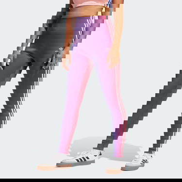 Legíny adidas Performance Gradient Rib Leggings Fialová | JW9746, 0