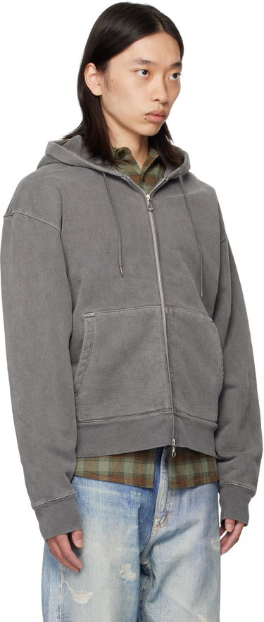 Mikina OUR LEGACY Our Legacy Rascal Zip-Up Hoodie Šedá | M4256RW, 1