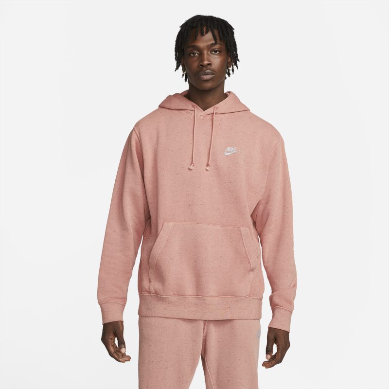 Mikina Nike Club Fleece+ Pullover Hoodie Oranžová | DQ4663-691, 0