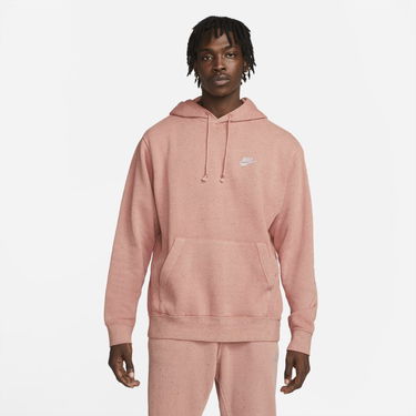 Mikina Nike Club Fleece+ Pullover Hoodie Oranžová | DQ4663-691, 0