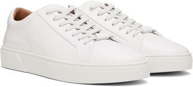 Tenisky a topánky BOSS Gary Leather Low-Top Biela | 50536841, 3