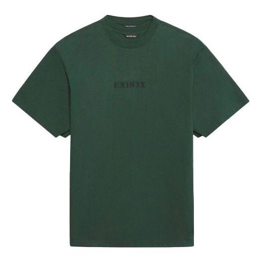 Tričko Balenciaga Print T-Shirt Large Fit Zelené | 657059TKV973010, 0