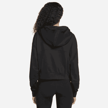 Mikina Nike Sportswear Air Fleece Top Hoodie Čierna | DM6063-010, 3