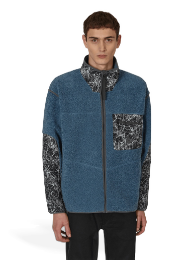 Bunda adidas Performance and wander x TERREX Fleece Jacket Modrá | HN6935