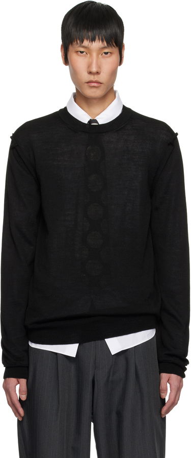 Sveter Comme des Garçons Crewneck Sweater Čierna | DO-N007-051, 0