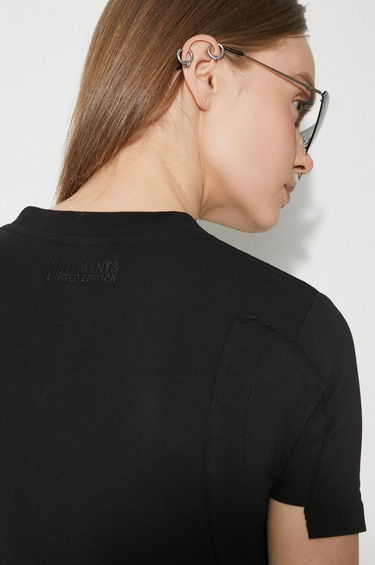Tričko VETEMENTS VETEMENTS Blackout Cut-Up Fitted T-Shirt Čierna | UE64TR100B, 5