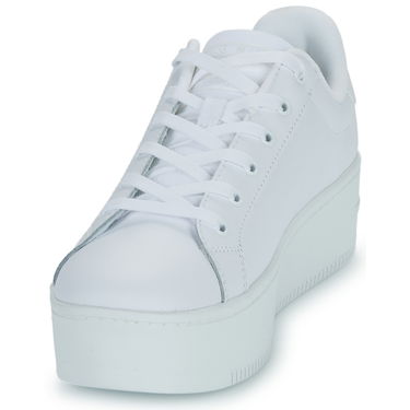 Tenisky a topánky Tommy Hilfiger Shoes (Trainers) Tommy Jeans TJW FLATFORM ESS Biela | EN0EN02518-YBS, 2