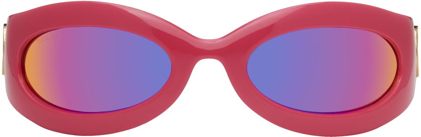 Slnečné okuliare Gucci Oval Sunglasses Ružová | GG1247S-005, 0