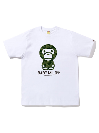 Tričko BAPE Color Camo Baby Milo Tee Biela | 2I70-110-001