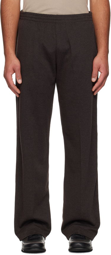 Nohavice OUR LEGACY Breeze Ribbed Elasticated Waist Trousers Hnedá | M4256TT, 0