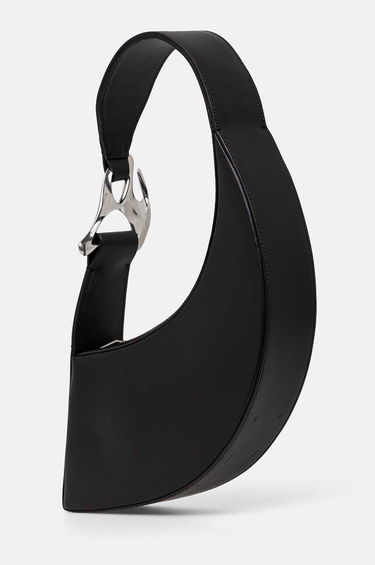 Taška cez rameno HELIOT EMIL Black Half Moon Bag Čierna | HE.15.66.BLK01, 2
