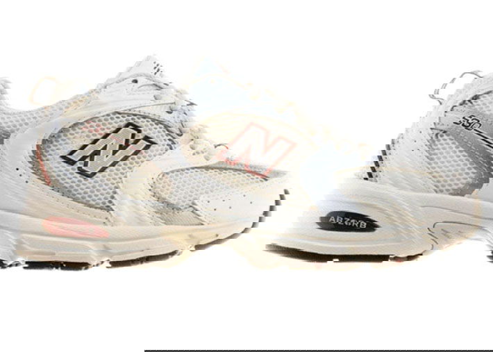 Tenisky a topánky New Balance 530 Sea Salt Mercury Red Biela | MR530SZ, 0