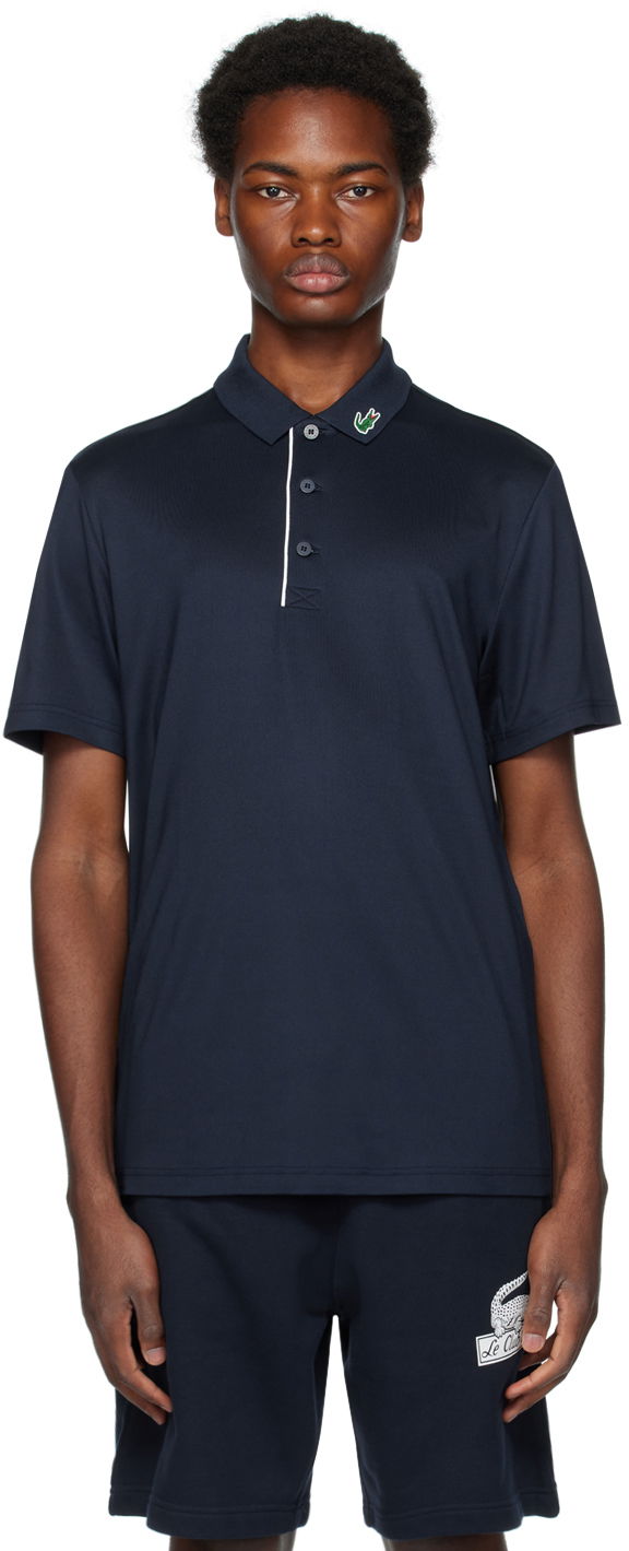 Polo tričko Lacoste Patch Polo Navy | DH3982_ 525, 0