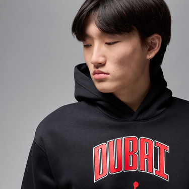 Mikina Jordan Jordan Dubai Fleece Hoodie Čierna | HQ0438-010, 4